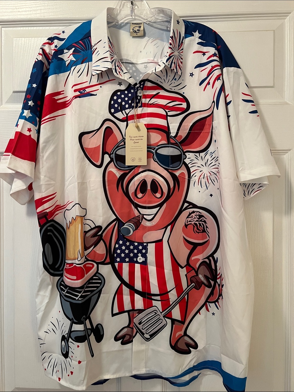 NWT Hardaddy Men’s Casual Buttondown shirt